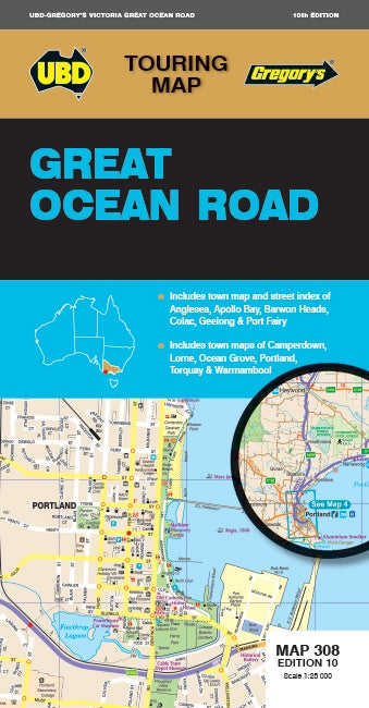 Great Ocean Road Map 308 10th