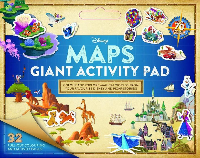 Disney Maps:  Giant Activity Pad