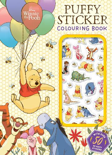 Winnie The Pooh: Puffy Sticker Colouring Book (Disney)