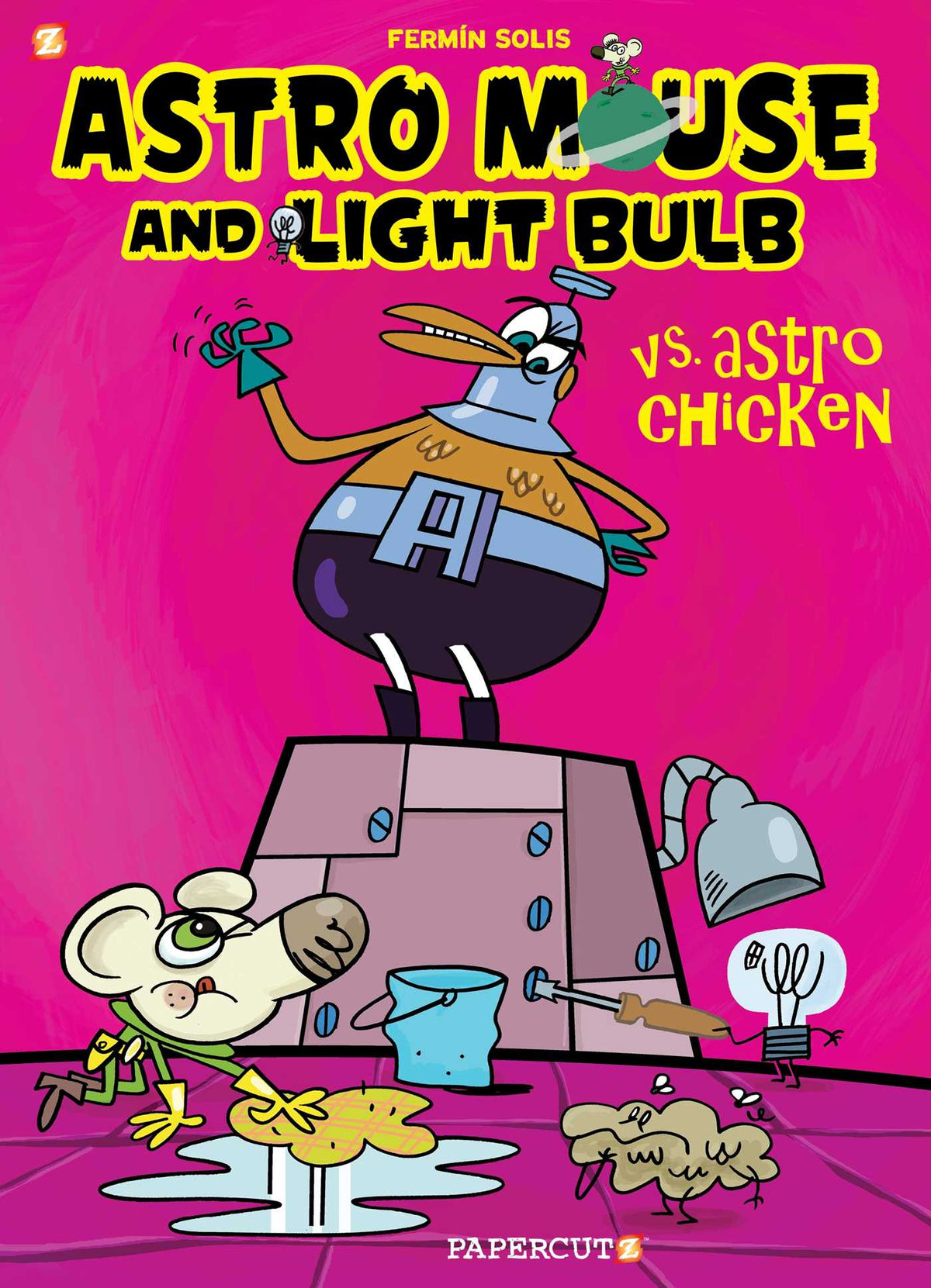 Astro Mouse and Light Bulb #1 Vs Astro Chicken