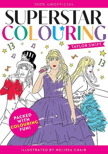 Superstar Colouring:  Taylor Swift