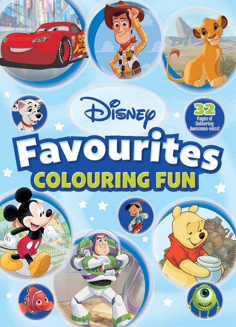 Disney Favourite Colouring Fun (Blue Colour)