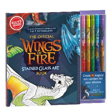 Wings of Fire: Stained Glass Art Book