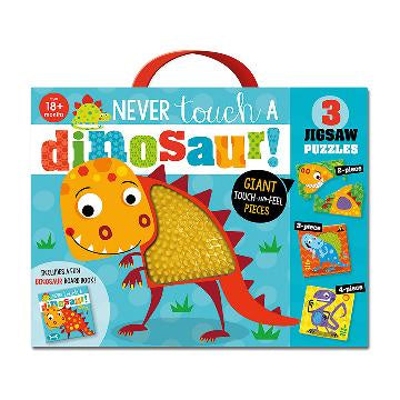 Never Touch a Dinosaur Jigsaw Boxed Set