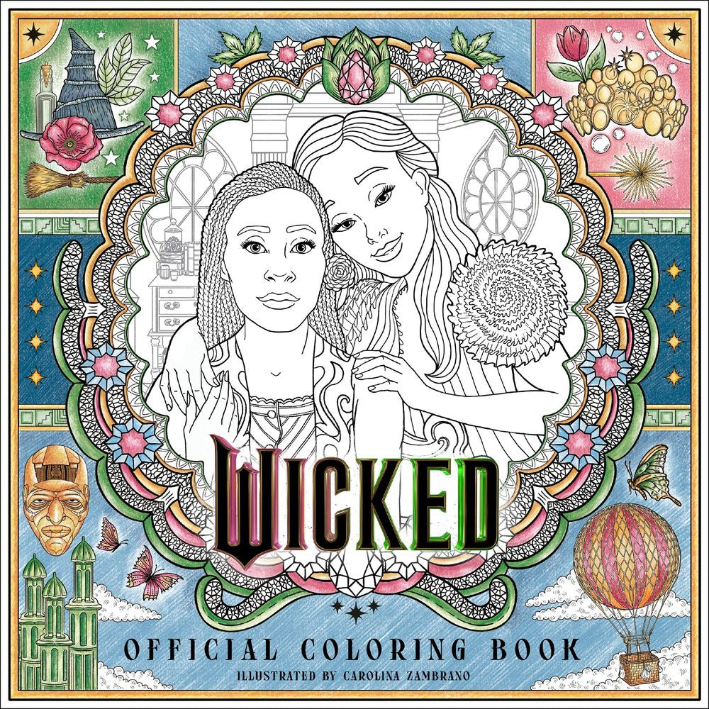 Wicked Film Official Coloring Book