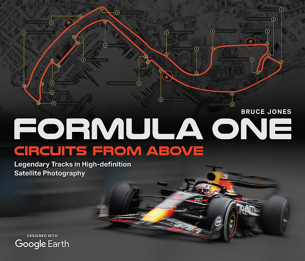 Formula One Circuits From Above Legendary Tracks in High-Definition Satellite Photography