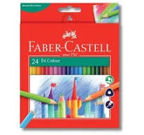 Faber-Castell (24 Tricolour)