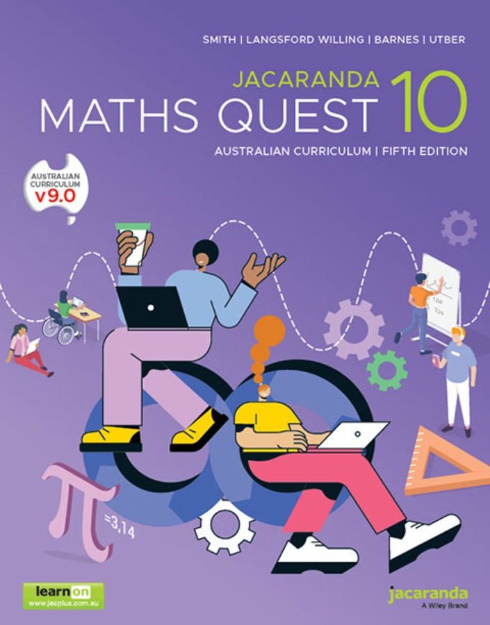 Jacaranda Maths Quest 10 (Fifth Edition) Australian Curriculum V9.0 (learn on)