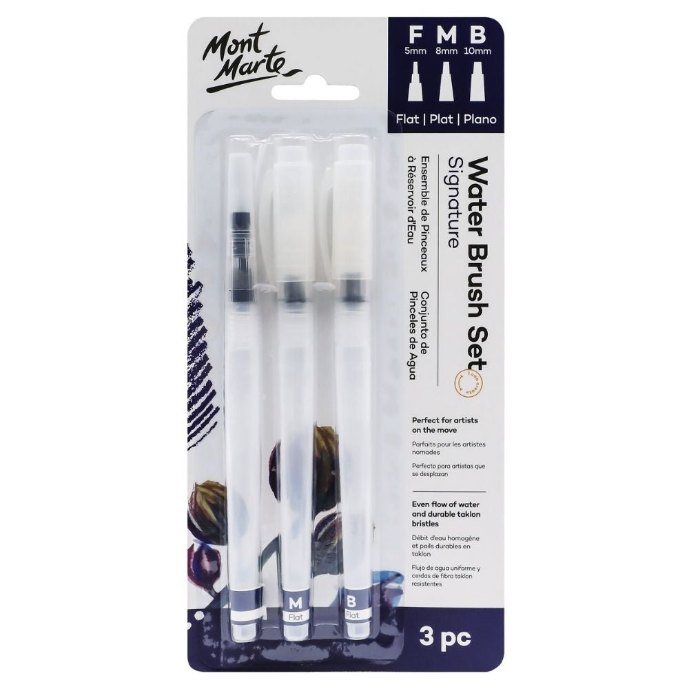 MM Signature Water Brush Set (set of 3)