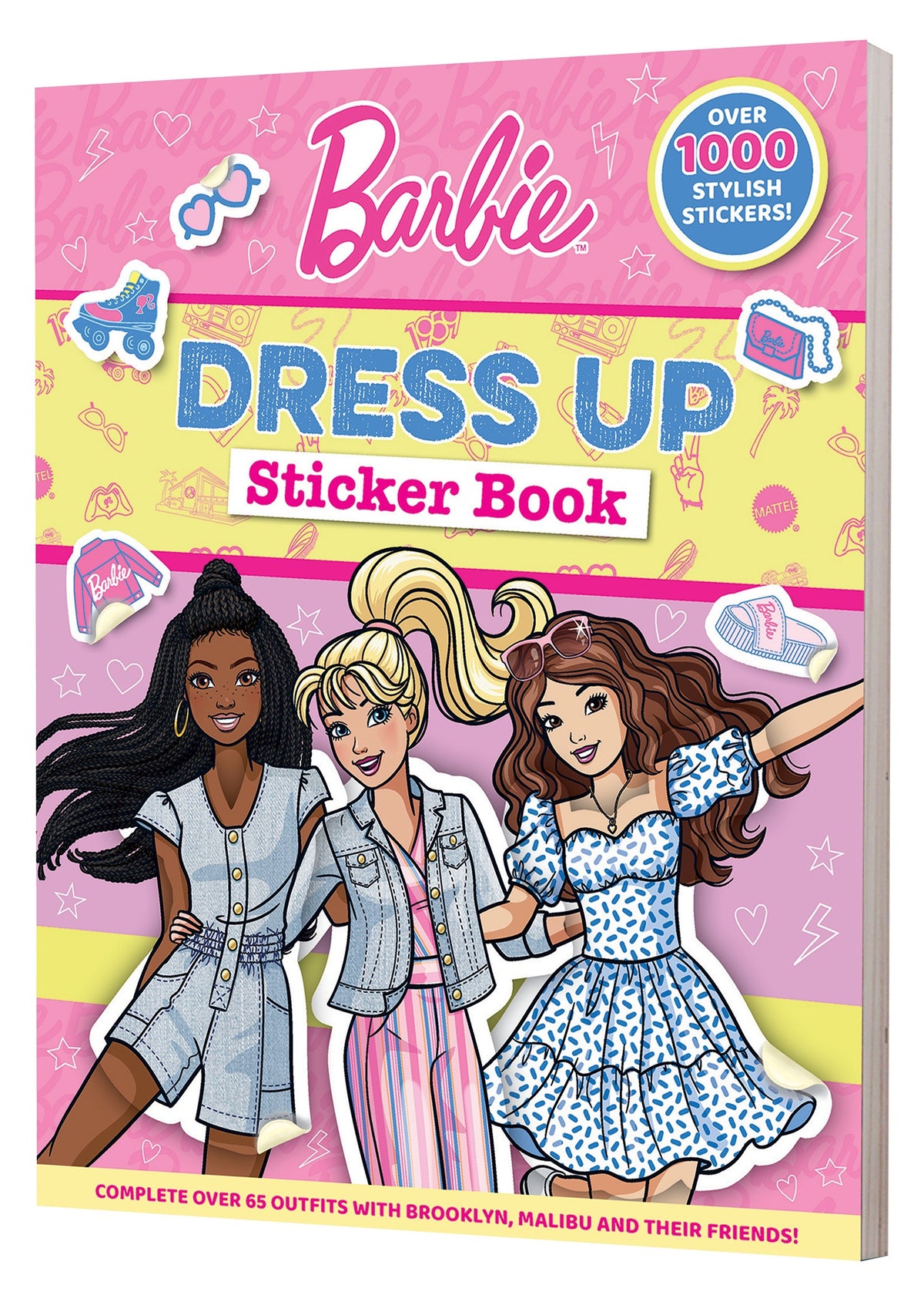 Barbie: Dress Up Sticker Book