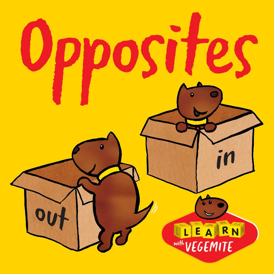 Opposites Learn with Vegemite