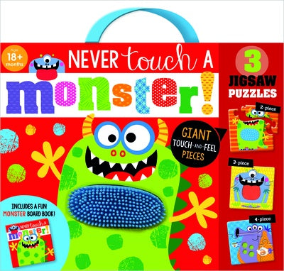 Never Touch a Monster! Jigsaw Boxed Set