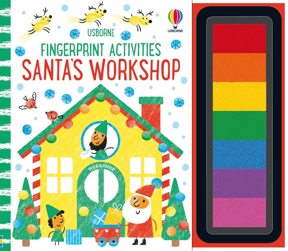 Fingerprint Activities Santa's Workshop