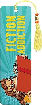 Bookmark:  Beaded Fiction Addiction