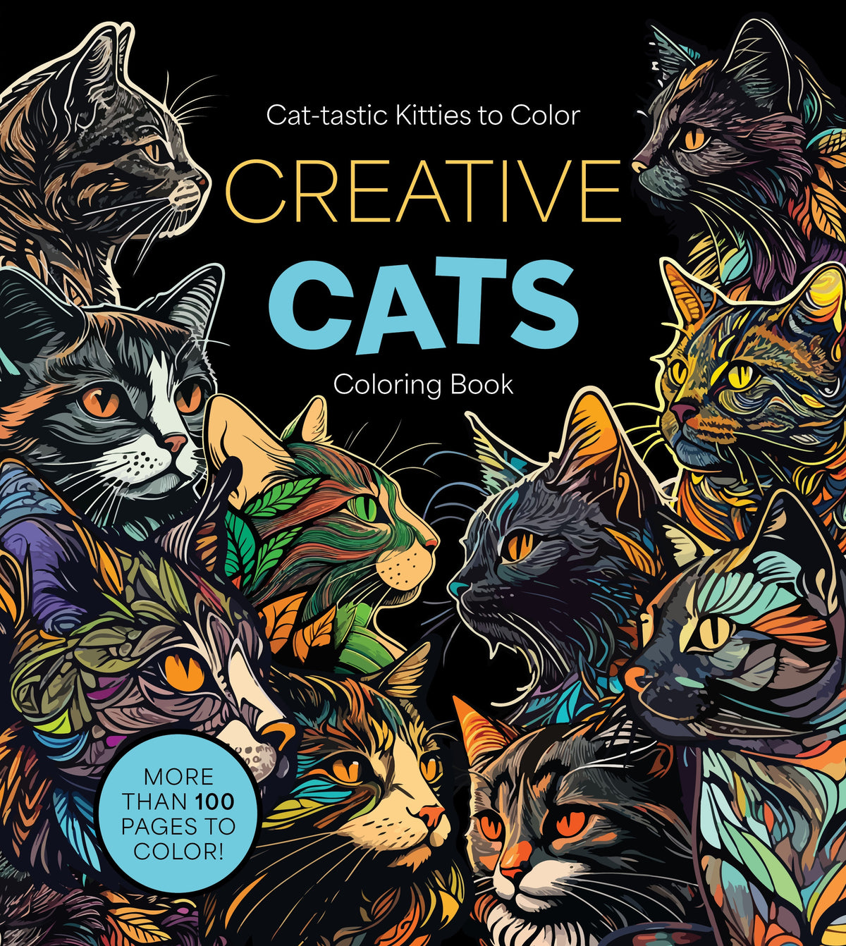 Creative Cats Coloring Book