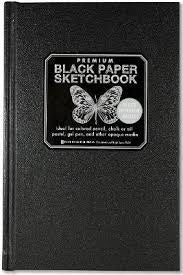 Premium Black Paper Sketchbook