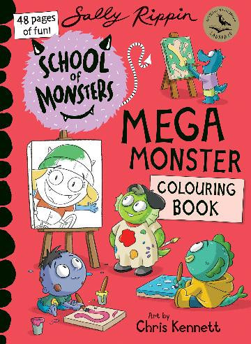 School of Monsters: Mega Monster Colouring Book