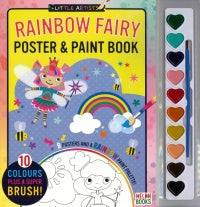 Poster & Paint Book:  Rainbow Fairy