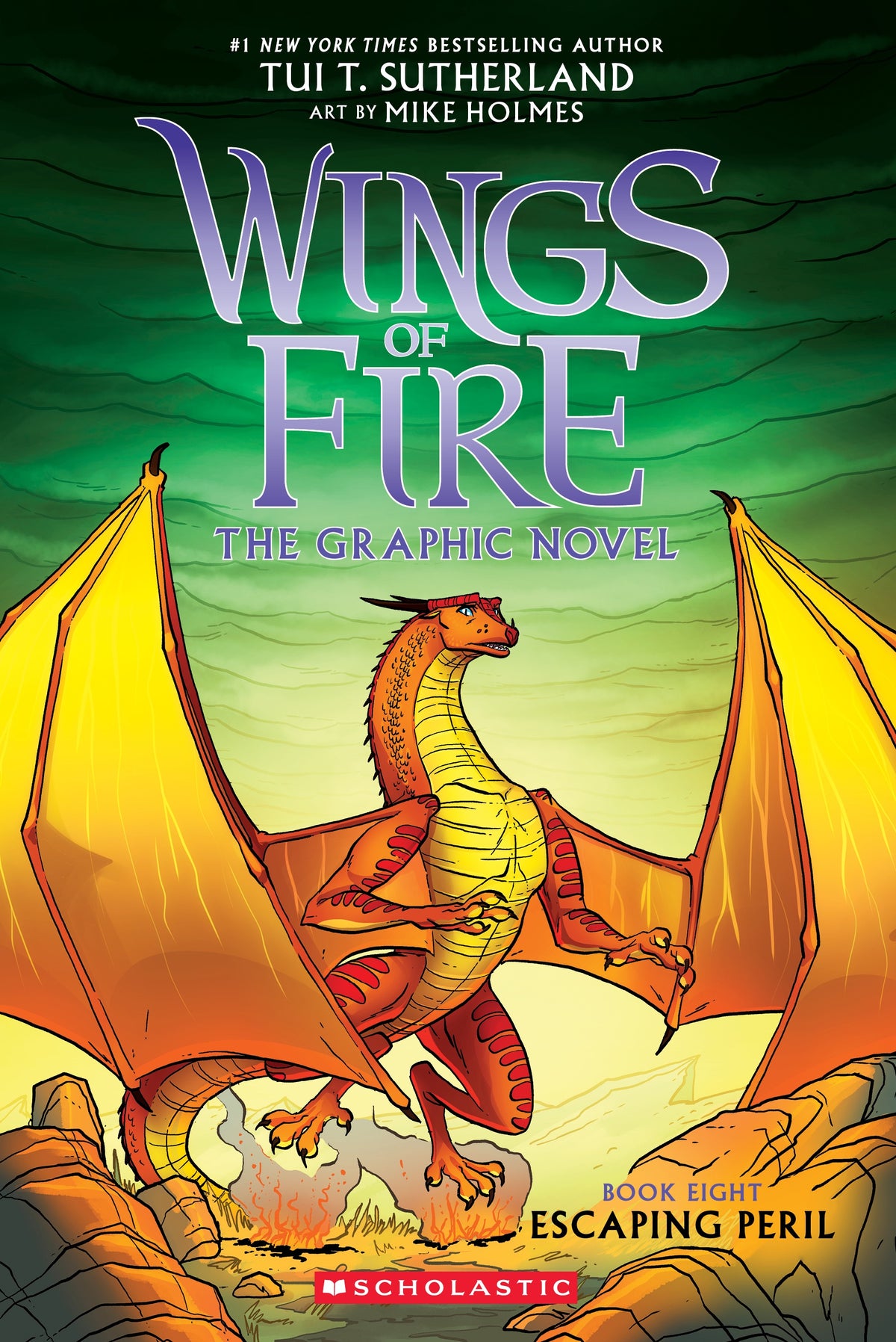 Wings of Fire #8:  Escaping Peril (graphic novel)