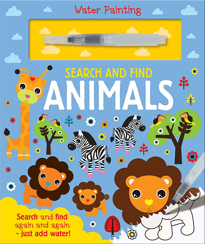 Animals Paint with Water Search & Find