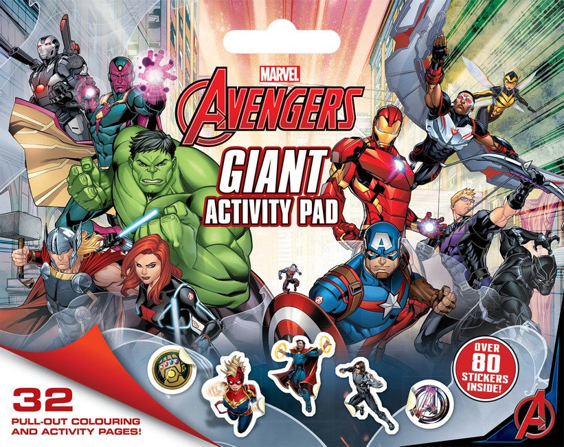 Avengers Classic:  Giant Activity Pad