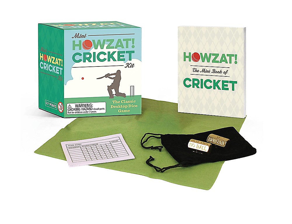 Mini Howzat! Cricket Kit: The Classic Desktop Dice Game