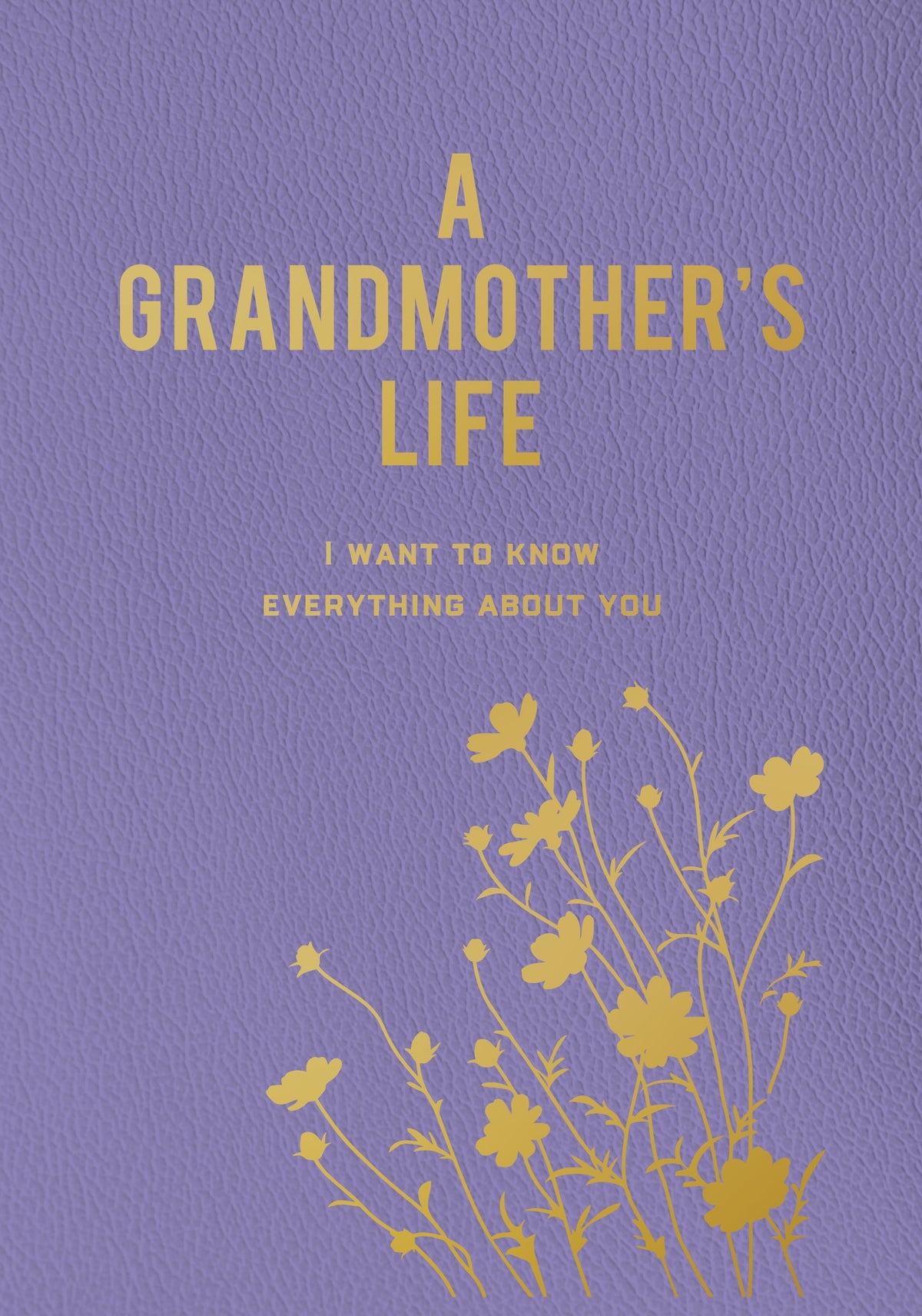 A Grandmother's Life: I Want To Know Everything About You