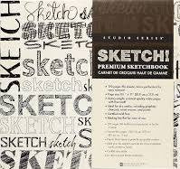 Load image into Gallery viewer, Sketch! Large Premium Sketchbook (192 archival pages, 128 gsm heavyweight paper) (Studio)
