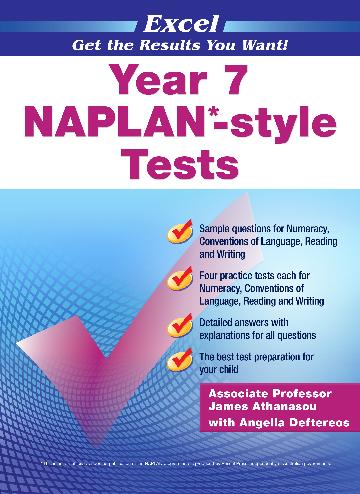 Excel NAPLAN*-style Tests Year 7