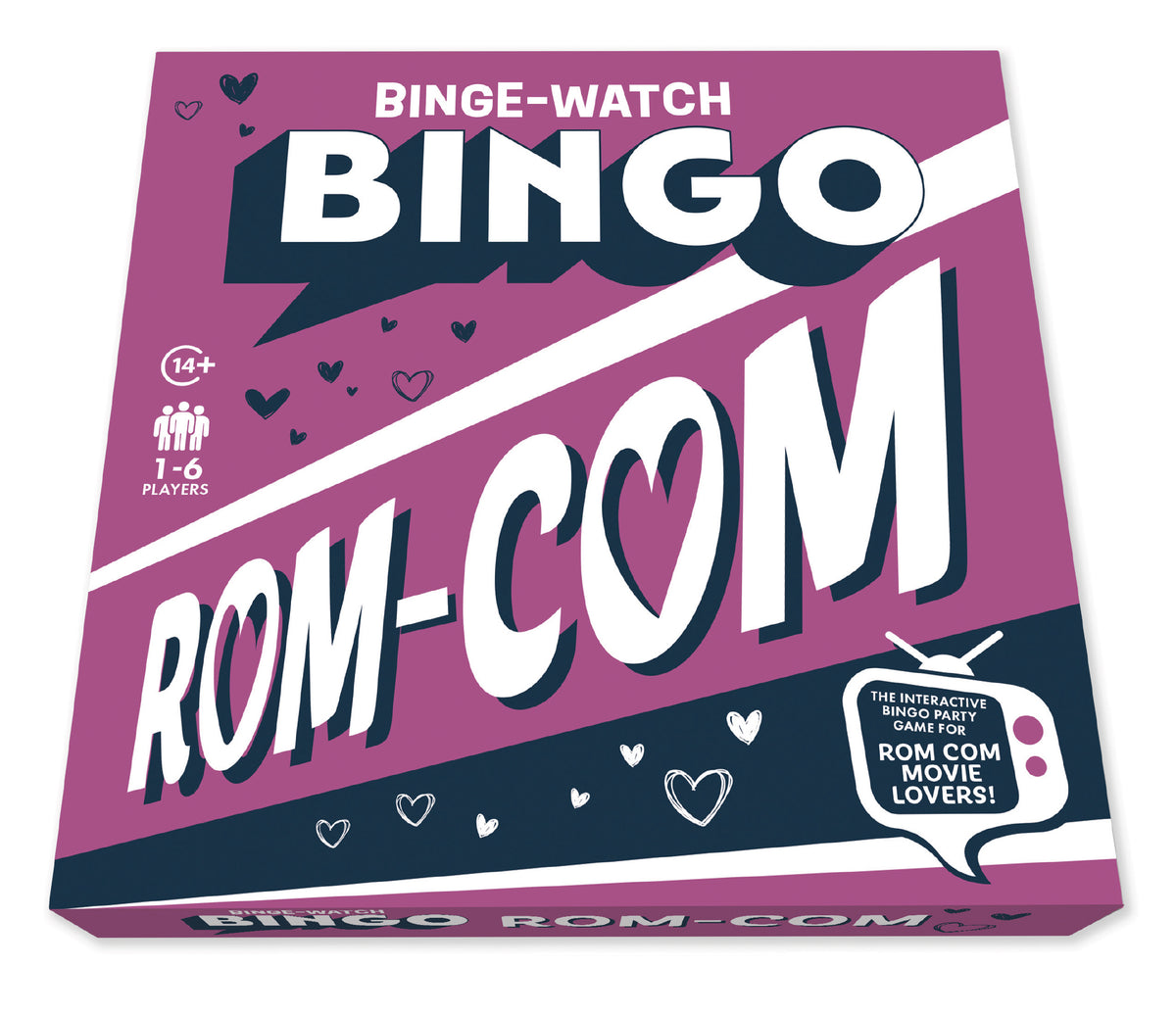 Binge-Watch Bingo: Rom-Coms: A Game for Film & TV Lovers
