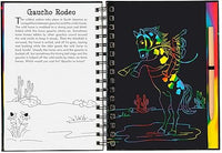Load image into Gallery viewer, Scratch and Sketch  Extreme! Trace-Along Book - Extreme! Horses
