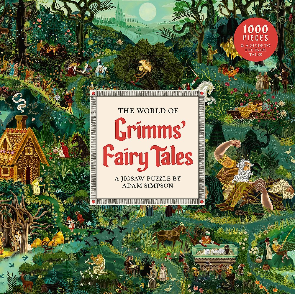 The World of Grimms' Fairy Tales: A 1000-piece jigsaw puzzle