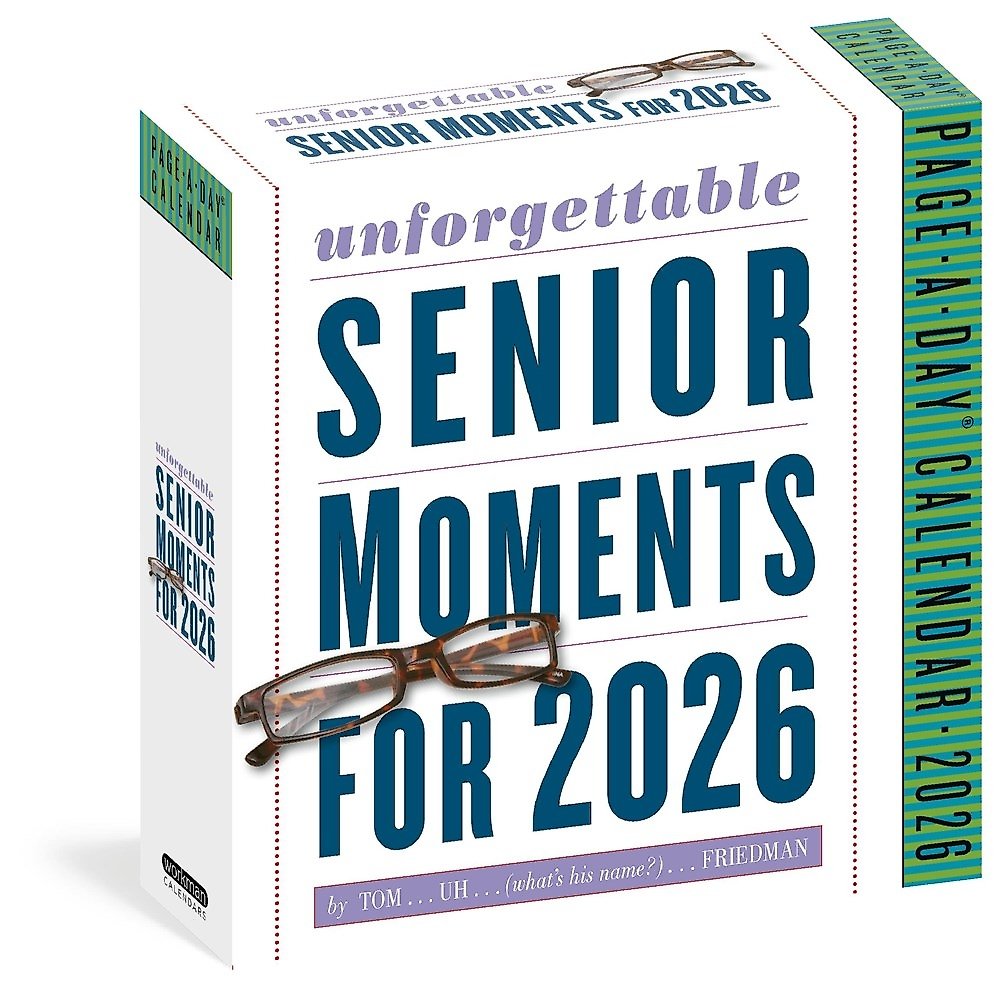 Unforgettable Senior Moments Page-A-Day Calendar 2026