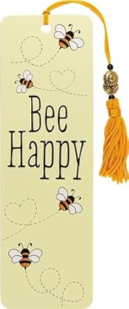 Load image into Gallery viewer, Bee Happy Beaded Bookmark
