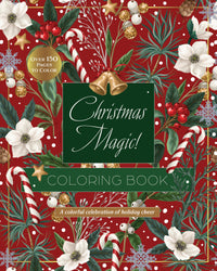 Load image into Gallery viewer, Christmas Magic Coloring Book (Chartwell Deluxe Spredges Editions)
