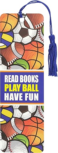 Load image into Gallery viewer, Play Ball Children's Bookmark

