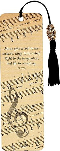 Load image into Gallery viewer, Music Beaded Bookmark
