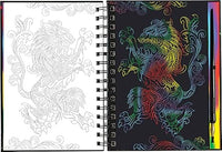 Load image into Gallery viewer, Scratch &amp; Sketch Extreme Fantasy Art (Trace Along) (Scratch and Sketch Trace-Along)

