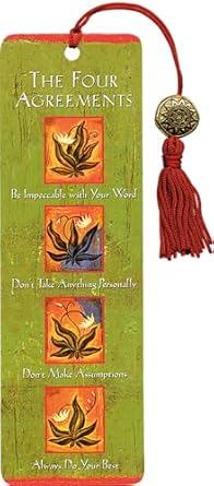 Load image into Gallery viewer, The Four Agreements Bookmark
