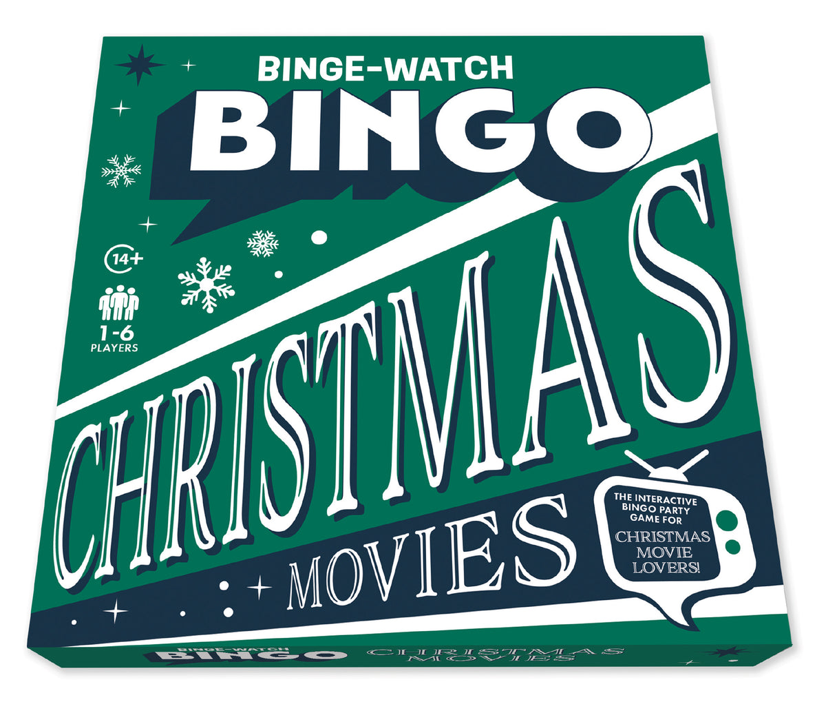 Binge-Watch Bingo: Christmas Movies: A Game for Film & TV Lovers