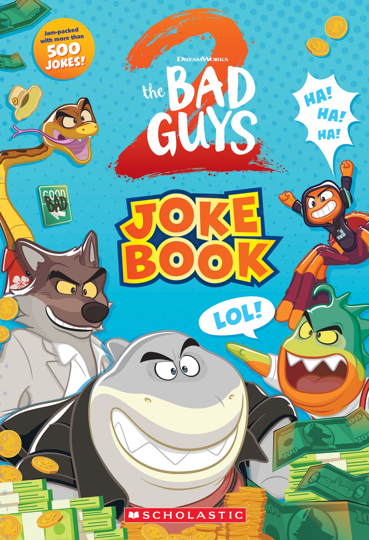 The Bad Guys 2: Joke Book (DreamWorks)