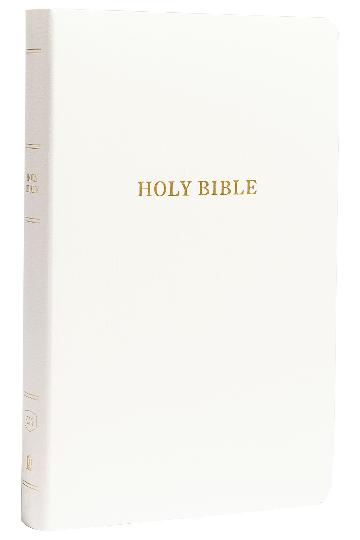 KJV Gift and Award Bible:  Red Letter Edition (White)