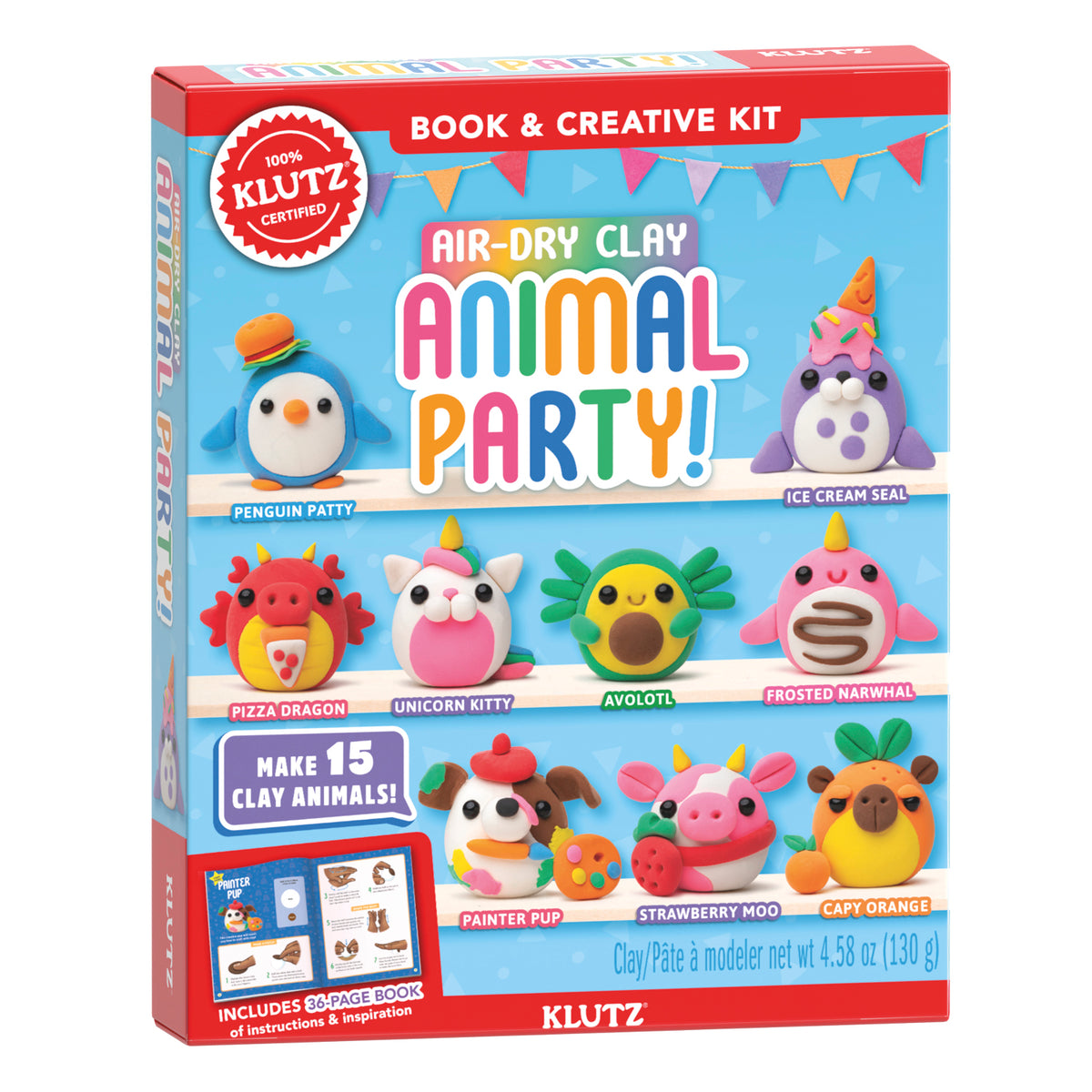 Air-Dry Clay: Animal Party! (Klutz)