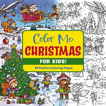 Colour Me Christmas For Kids!