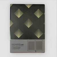 Load image into Gallery viewer, Pyramids MEMMO Lined Art Deco Notebook A5, Notebook and Pen Set
