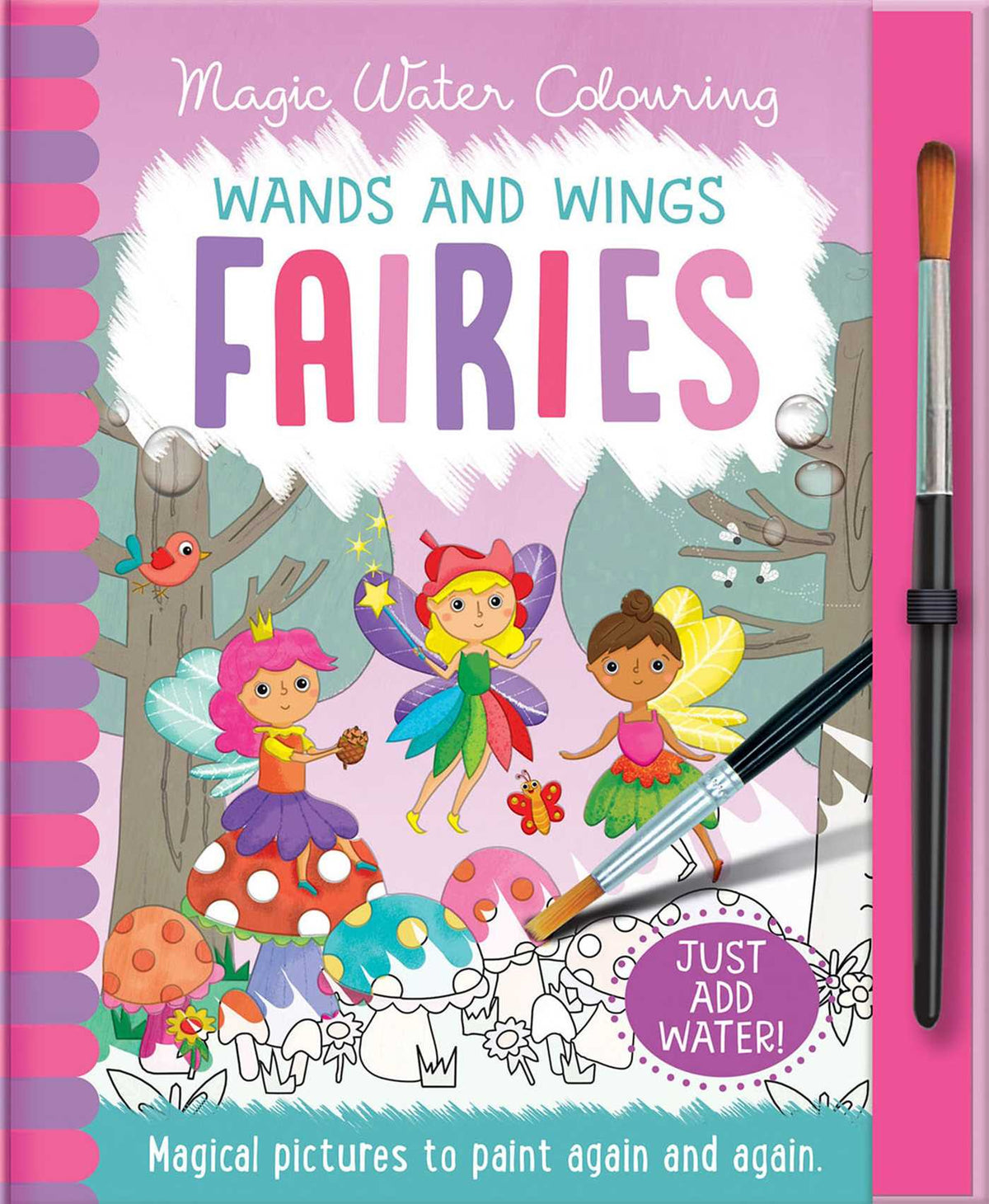 Wands and Wings Fairies - Magic Water Colouring