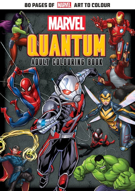 Marvel: Quantum Adult Colouring Book (Featuring Ant-Man and the Wasp)