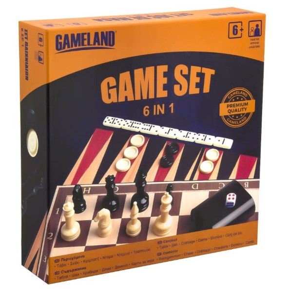 6 IN 1 GAME SET (GameLand)