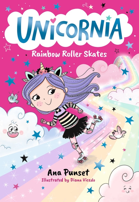 Unicornia:  Rainbow Roller Skates
