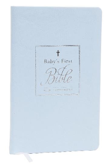 KJV Baby's First New Testament Red Letter Comfort Print [Blue]